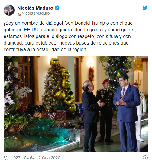 Nicolas Maduro'dan Donald Trump'a diyalog çağrısı - Resim : 1