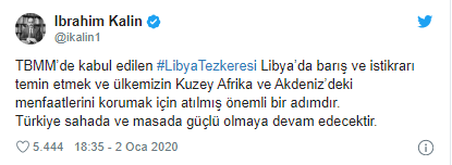 İbrahim Kalın: Türkiye sahada ve masada güçlü olmaya devam edecektir - Resim : 1