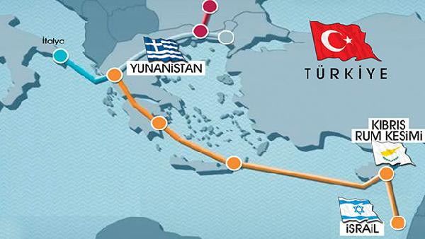 İsrail, Rumlar ve Yunanistan'dan EastMed boru hattı imzası - Resim : 1