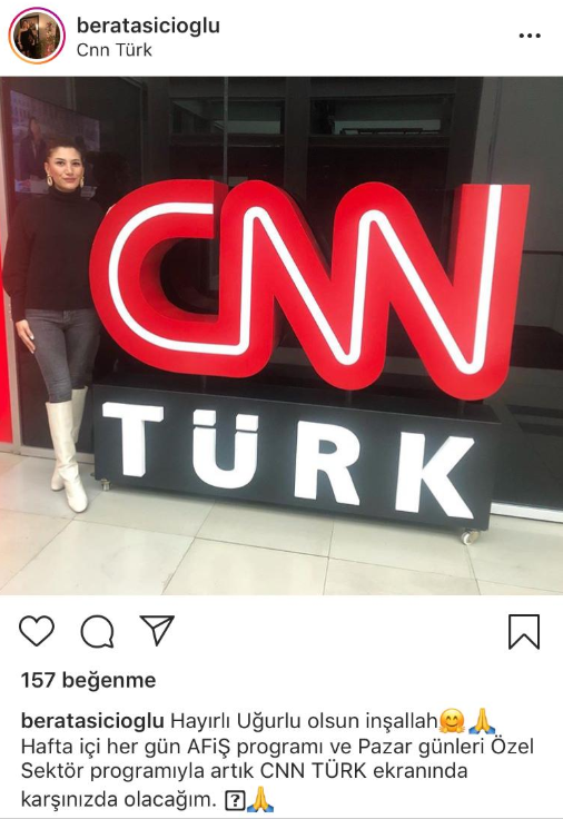 Berat Aşıcıoğlu CNN'de - Resim : 1