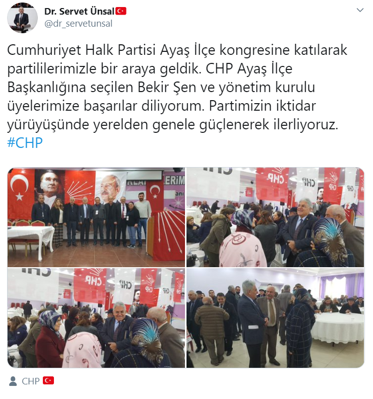 CHP Ayaş İlçe Başkanı belli oldu - Resim : 1