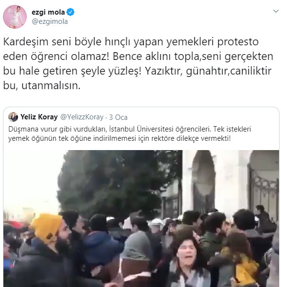 Ezgi Mola dayanamadı: Yazıktır, günahtır,caniliktir - Resim : 1