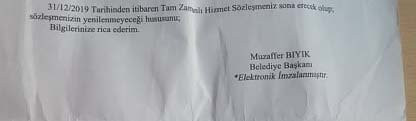AKP'li belediyenin işten çıkardığı öğretmen intihara sürüklendi! 'Dayanamıyorum' - Resim : 2