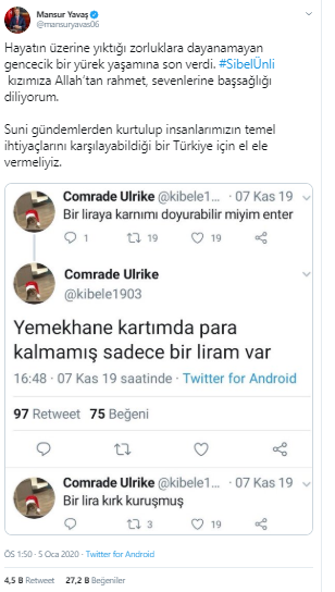 Mansur Yavaş'tan Sibel Ünli mesajı - Resim : 1