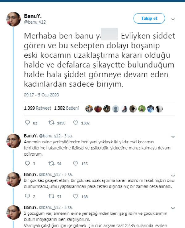 Eski eşi tarafından öldüresiye dövülen kadın sosyal medyadan yardım istedi - Resim : 1