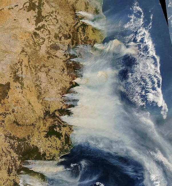 NASA böyle görüntüledi: Avustralya yanıyor! - Resim : 1