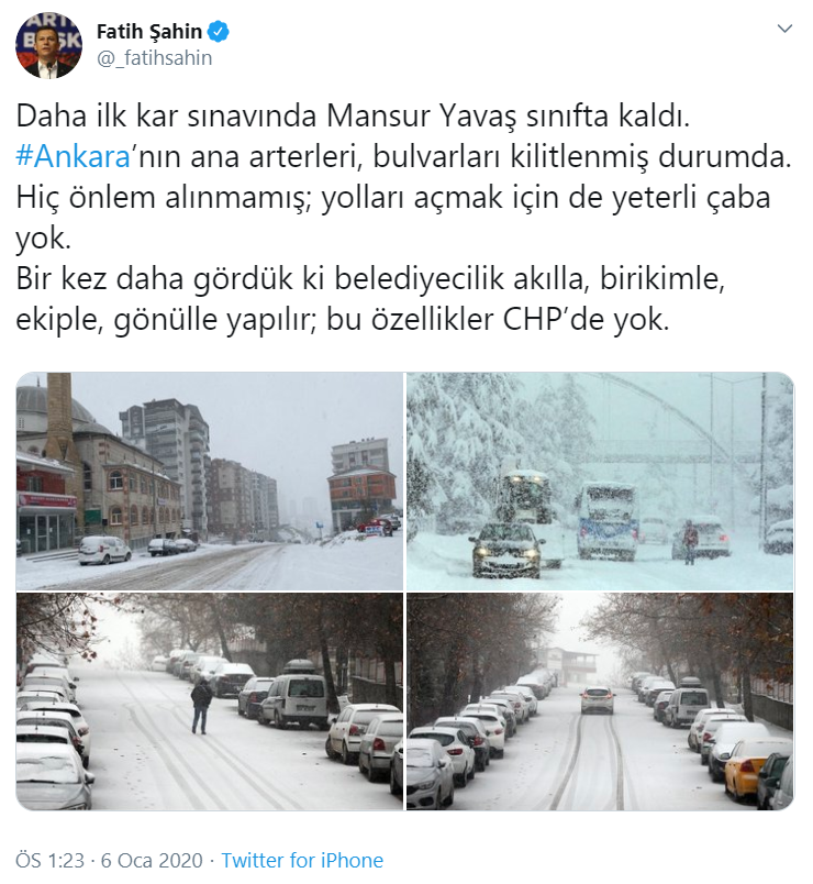 'Mansur Yavaş sınıfta kaldı' dedi, fotoğraf Gökçek dönemine ait çıktı - Resim : 1