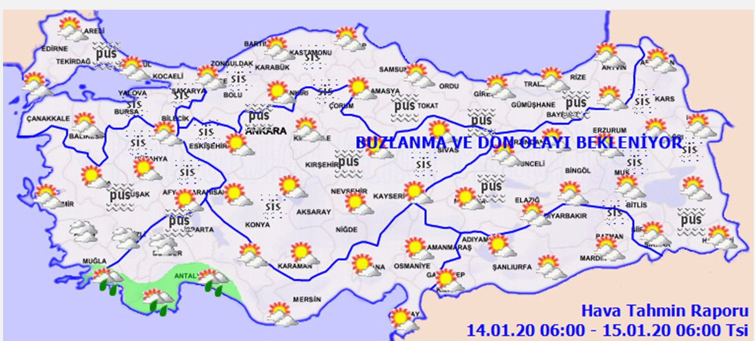 Meteoroloji’den sağanak, kar yağışı ve fırtına uyarısı geldi! - Resim : 1