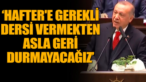 Erdoğan: Kanal İstanbul'u yapmakta geç kaldık