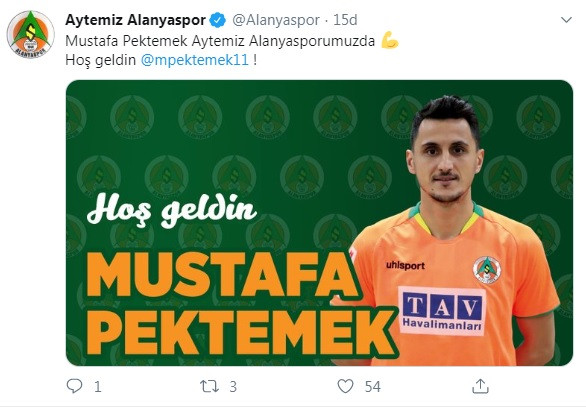 Mustafa Pektemek'in yeni takımı belli oldu - Resim : 1
