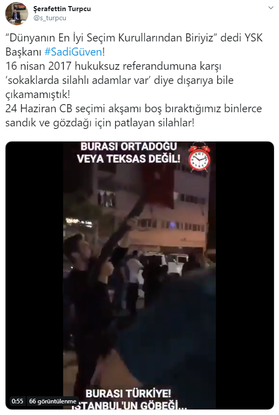 Sadi Güven 'Dünyanın en iyi seçim kurumlarından biriyiz' dedi, CHP bu videoyu hatırlattı - Resim : 2
