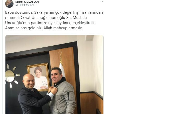 AKP'li vekilin kardeşi İYİ Parti'ye katıldı - Resim : 1