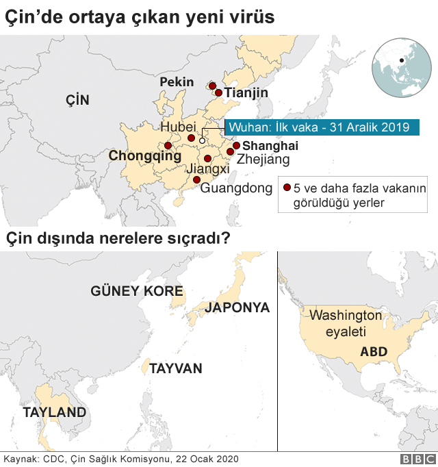 Coronavirüsten ölenlerin sayısı artıyor, Çin'in beş kenti karantinaya aldı - Resim : 1