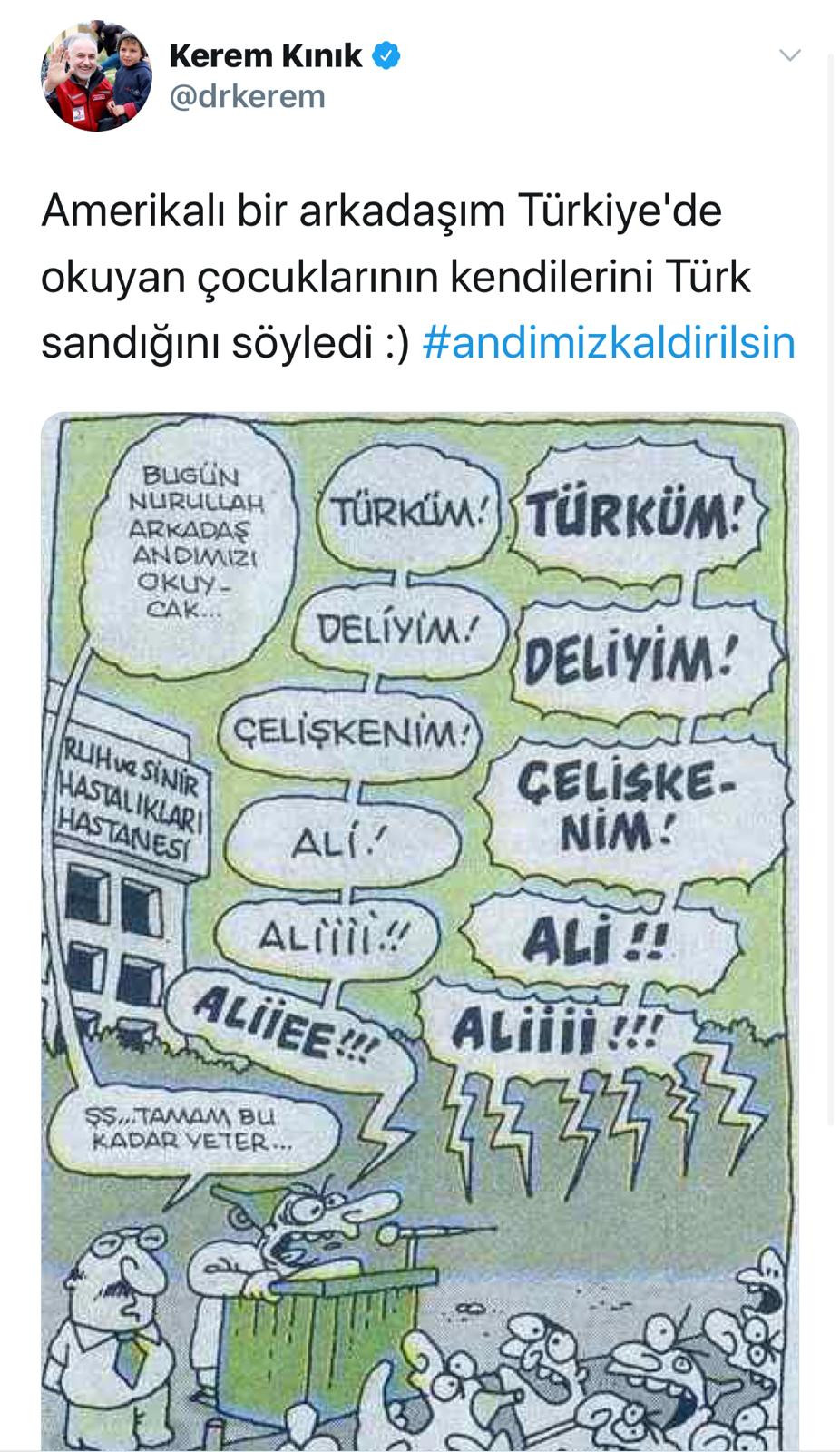 Kızılay Başkanı Kerem Kınık'ın 'Andımız' tweetine tepki: Kızılay'ın başına gelen doğal felaketsin - Resim : 3