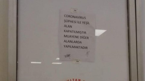 İstanbul'daki koronavirüs şüphesi hakkında başhekimlikten açıklama