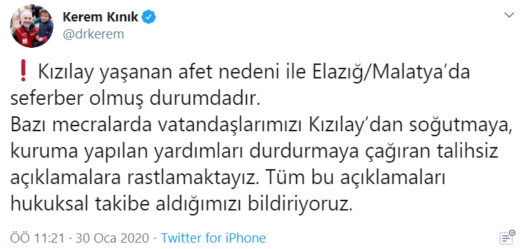 Skandallara doymayan Kızılay Başkanı'ndan tehdit gibi açıklama! - Resim : 1