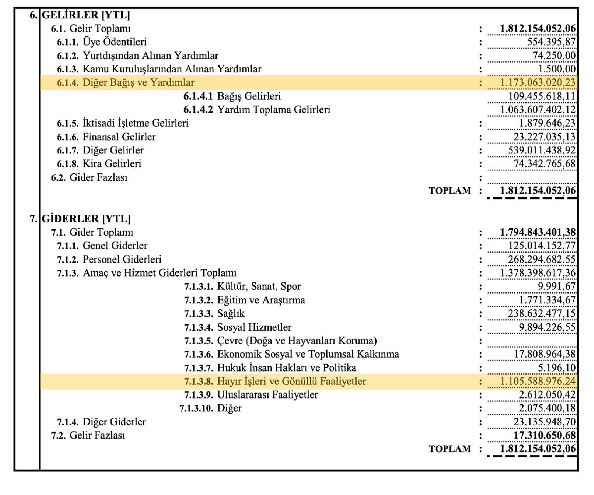 Kızılay'ın gelir - gider tablosunda dikkat çeken detay - Resim : 3