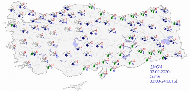 Meteorolojiden İstanbul ve çok sayıda il için son dakika kar yağışı uyarısı! - Resim : 7