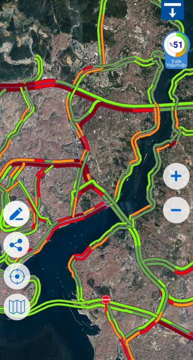 Avrasya Tüneli'ne yapılan zam İstanbul'un trafik yoğunluğu haritasını değiştirdi - Resim : 3