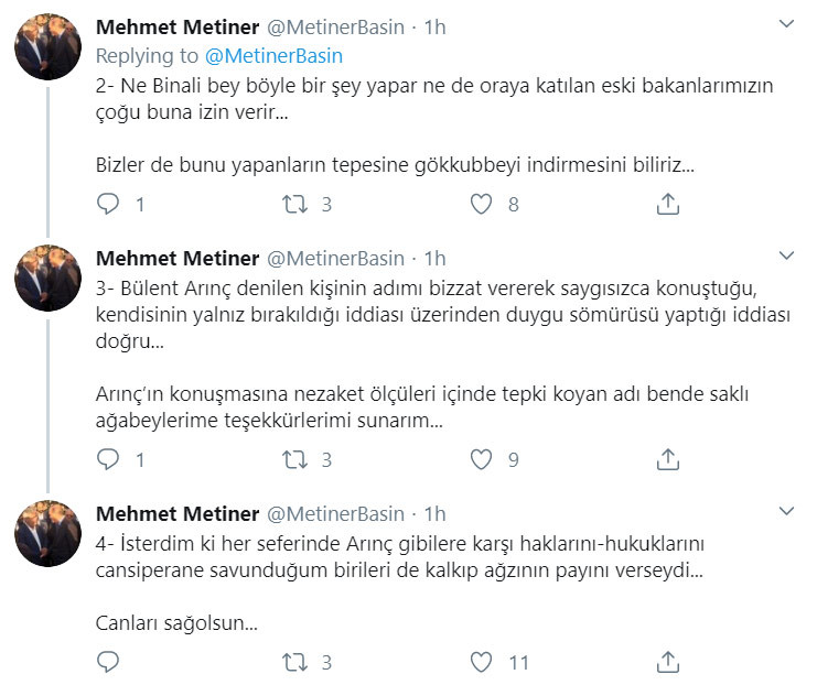 AKP'li Metiner'den Bülent Arınç'a istifa çağrısı: Baştan sona sorunlusun - Resim : 2