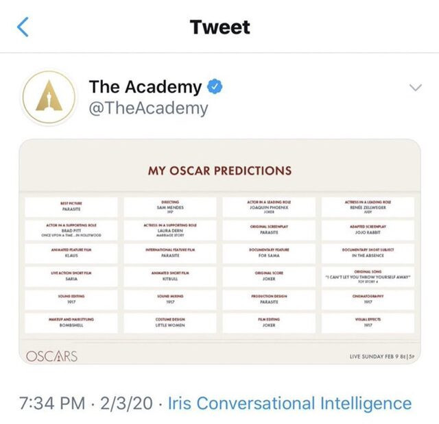 Akademi'den büyük hata! Oscar Ödülleri için tahminlerini paylaştılar - Resim : 1