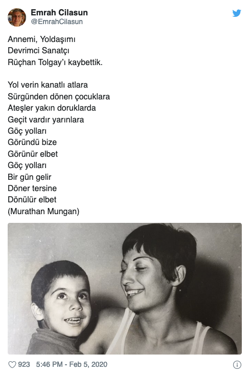 Tiyatro sanatçısı Rüçhan Tolgay hayatını kaybetti - Resim : 1