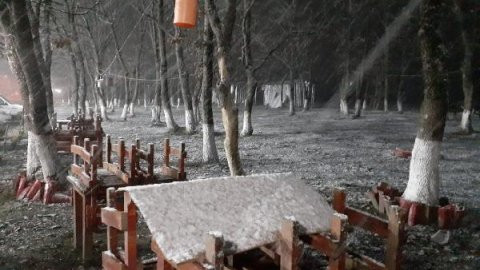 Kırklareli, Edirne ve Tekirdağ'da kar yağışı - Resim : 1