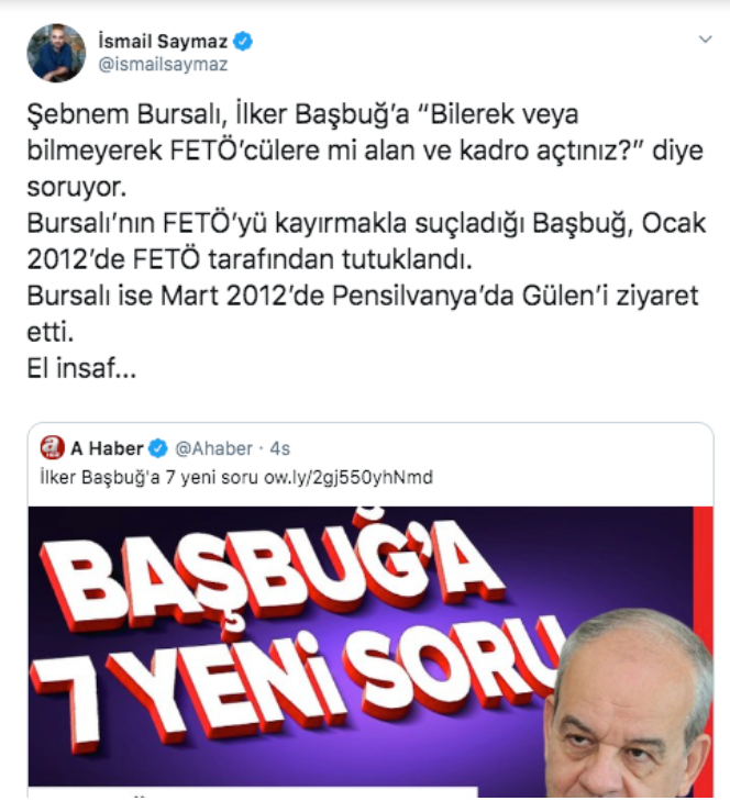 İsmail Saymaz'dan Sabah yazarı Bursalı'ya kapak gibi yanıt! - Resim : 1