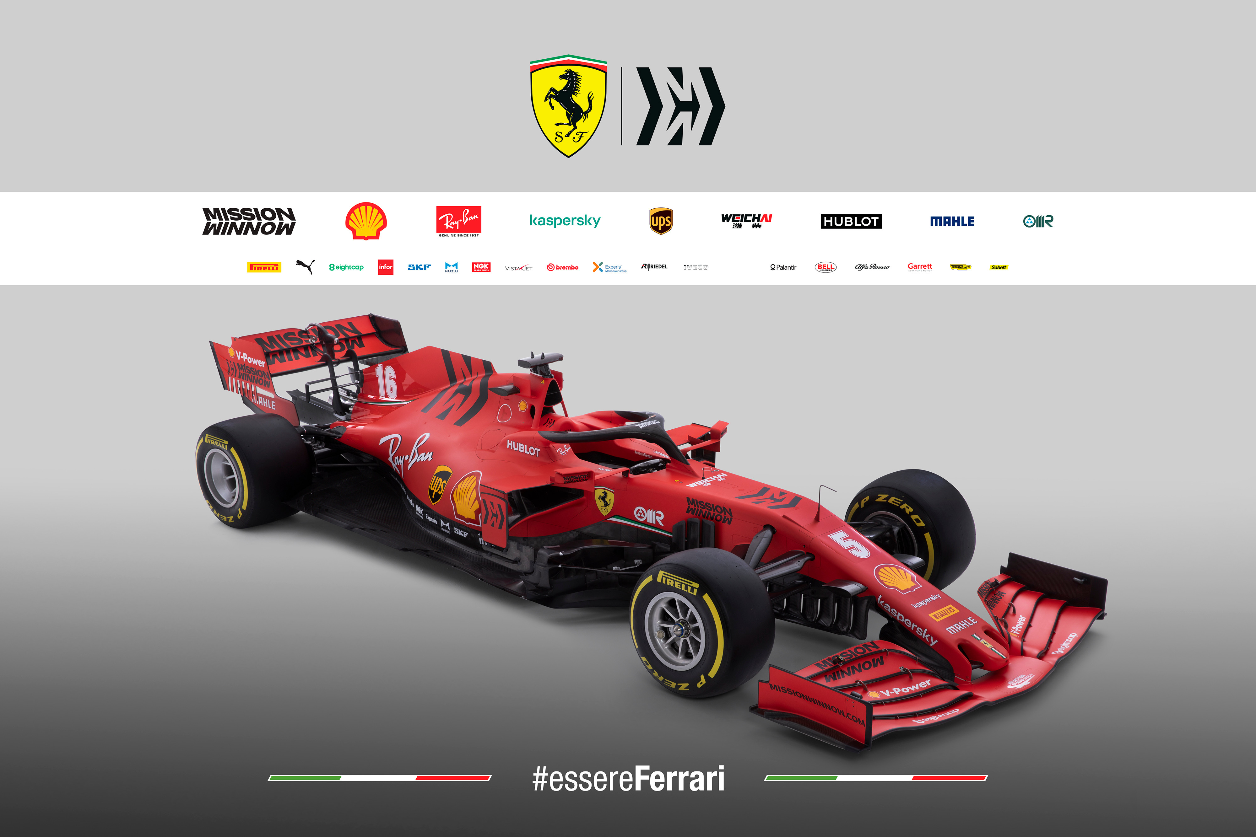 Ferrari, 2020 Formula 1 aracı SF1000'i tanıttı - Resim : 1