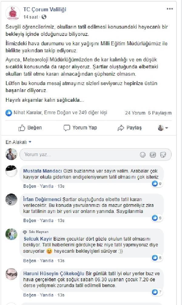 Validen öğrencilere: Lütfen kar tatili mesajı atmayın - Resim : 1