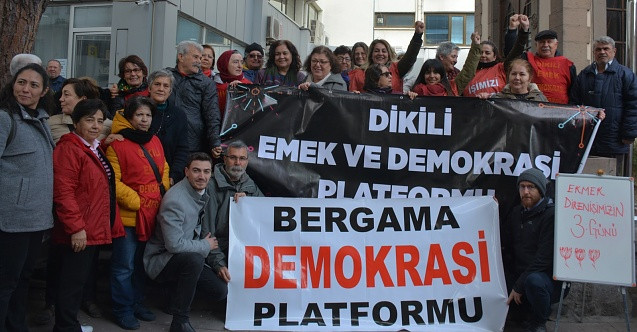 Dikili ve Bergama, AKP'li Hakan Koştu'yu protesto etti - Resim : 3