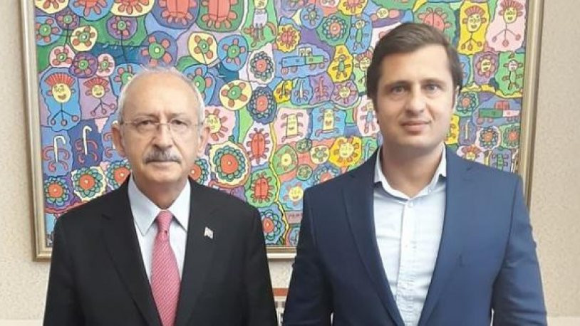 Yeniden seçilen CHP İzmir İl Başkanı Deniz Yücel'den ilk ziyaret - Resim : 2