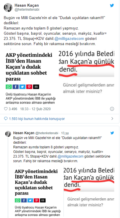 AKP döneminde İBB'den 187 bin lira aldığı ortaya çıkmıştı: Hasan Kaçan'dan yanıt - Resim : 2