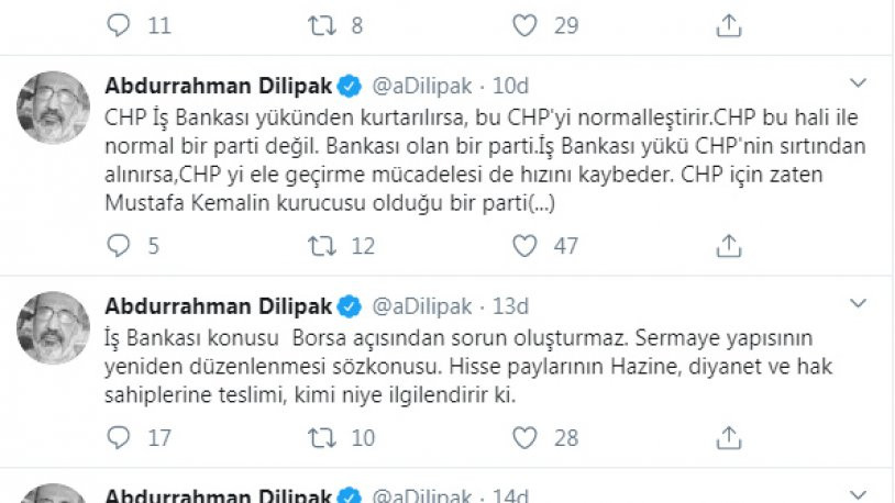 Dilipak, İş Bankası'ndaki CHP hisselerinin Diyanet'e devredilmesini önerdi - Resim : 3
