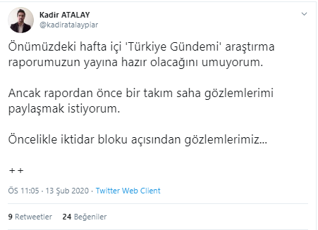 PİAR Araştırma Şirketi başkanından çarpıcı AKP yorumu! 'Gerçekçiliğini kaybetti' - Resim : 1