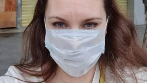 Koronavirüs karantinasındaki kadın hastaneden kaçtı - Resim : 2