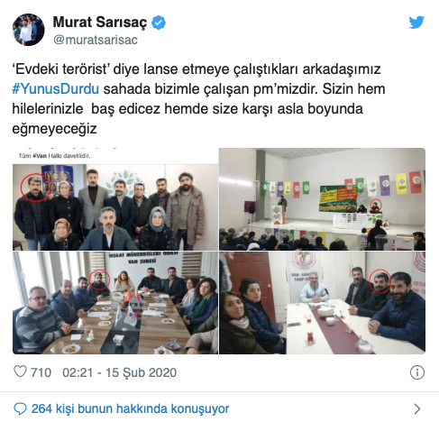 'PKK'lı terörist HDP milletvekilinin evinden çıktı' iddiasına fotoğraflı yanıt - Resim : 1