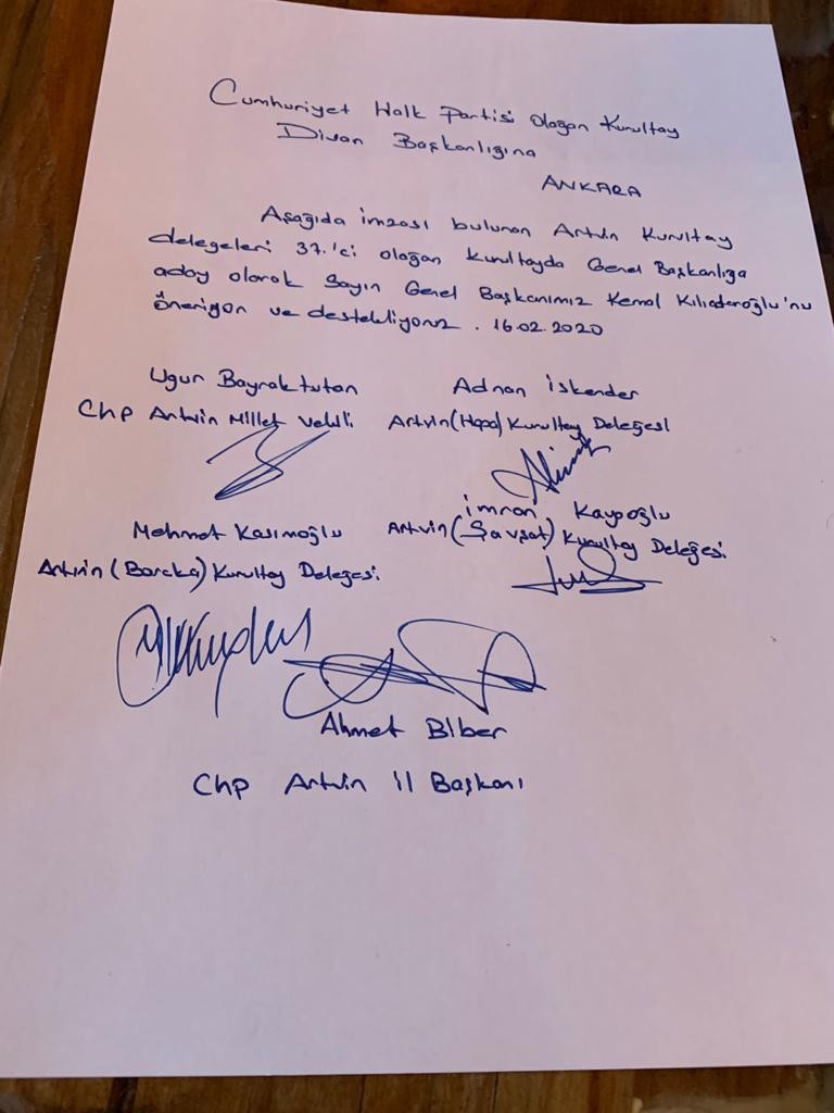 CHP'de kurultay öncesi Kılıçdaroğlu'na ilk imza geldi - Resim : 2
