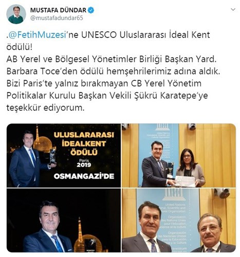 AKP'li belediyelerin ödül yalanı! UNESCO kent ödülü sahte çıktı - Resim : 2