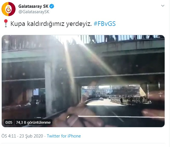 Galatasaray'dan 'Kupa kaldırdığımız yerdeyiz' paylaşımı - Resim : 2