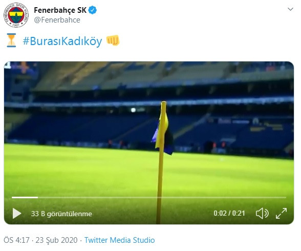Fenerbahçe'den Galatasaray'a jet yanıt: #BurasıKadıköy - Resim : 2