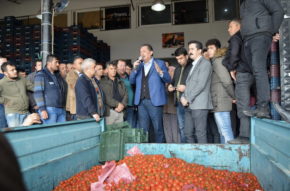 Rusya'ya giden domatesler Antalya'ya döndü - Resim : 1