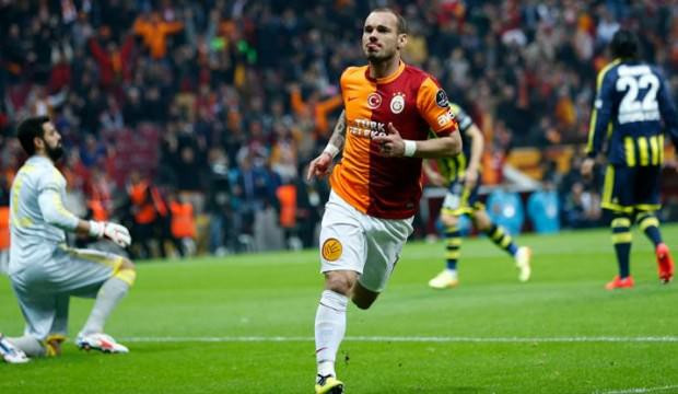 Fenerbahçe - Galatasaray derbisi sonrası Sneijder'den olay paylaşım - Resim : 1