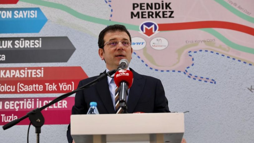 Ekrem İmamoğlu İstanbul'da duran 3. metro inşaatını da yeniden başlattı