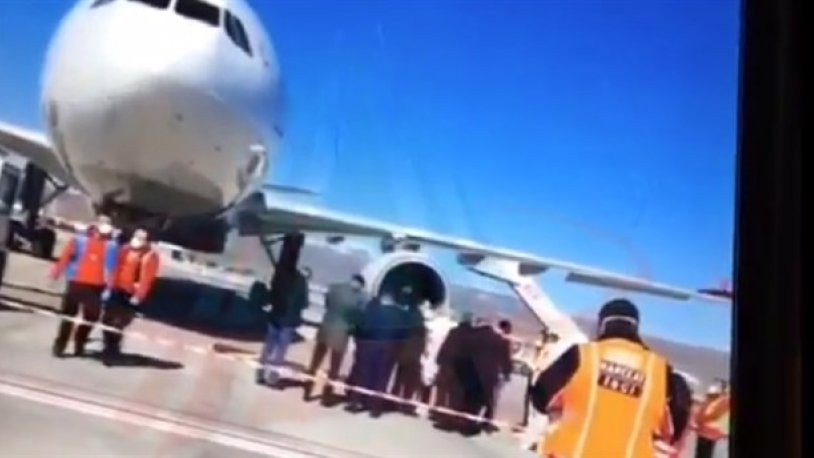 İran'dan gelen uçak koronavirüs şüphesiyle Esenboğa'ya acil iniş yaptı