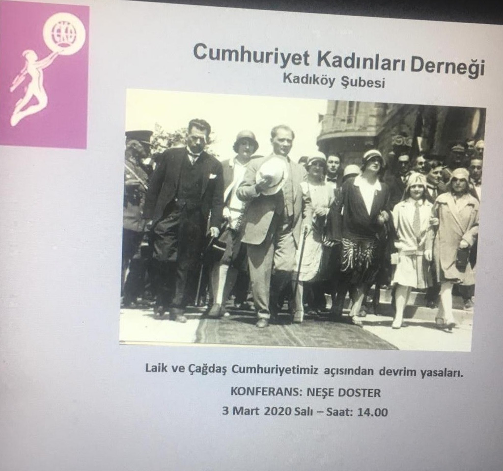 Neşe Doster Kadıköy'de 'Devrim Yasaları'nı anlatacak - Resim : 1