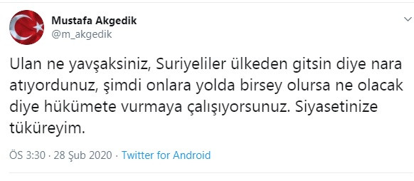 AKP'li belediye başkanından göçmen yorumu: Ulan ne yavşaksınız - Resim : 1