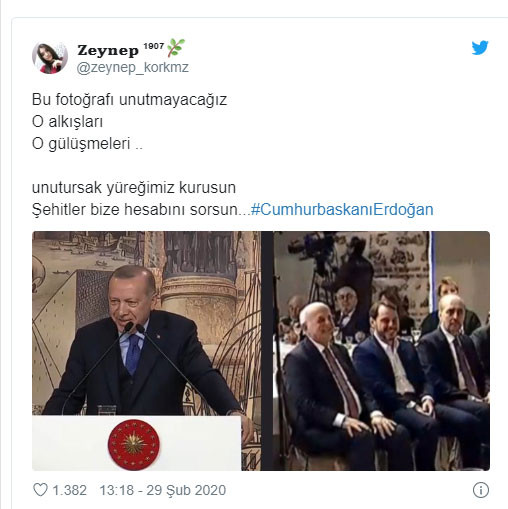 Erdoğan'ın 36 şehit açıklamasını yaptığı konuşmadaki gülüşmeler tepki çekti - Resim : 3