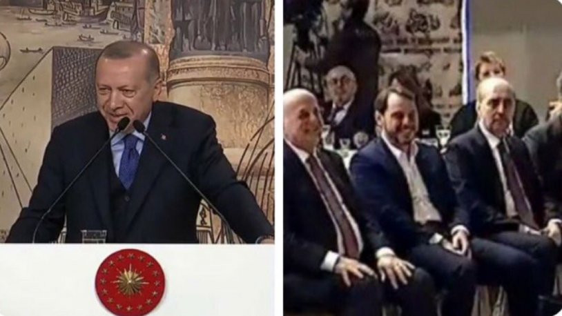 Erdoğan'ın 36 şehit açıklamasını yaptığı konuşmadaki gülüşmeler tepki çekti