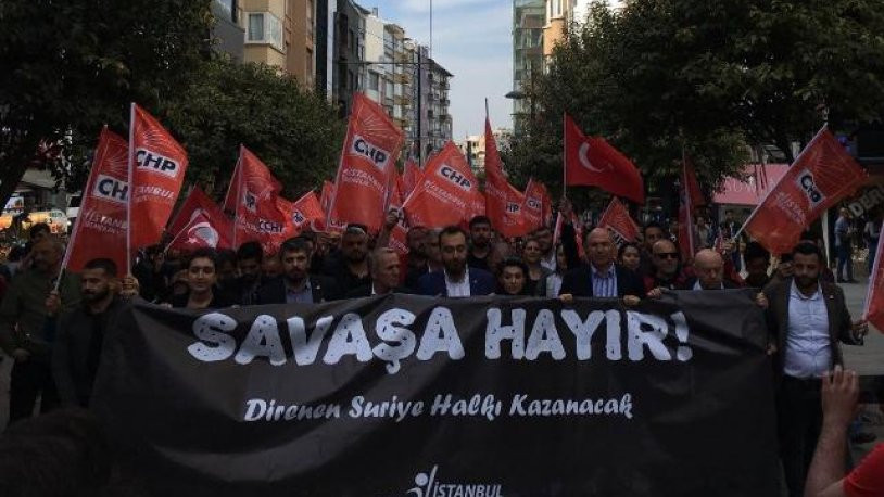 İstanbul Valiliği 'Savaşa hayır' demeyi yasakladı